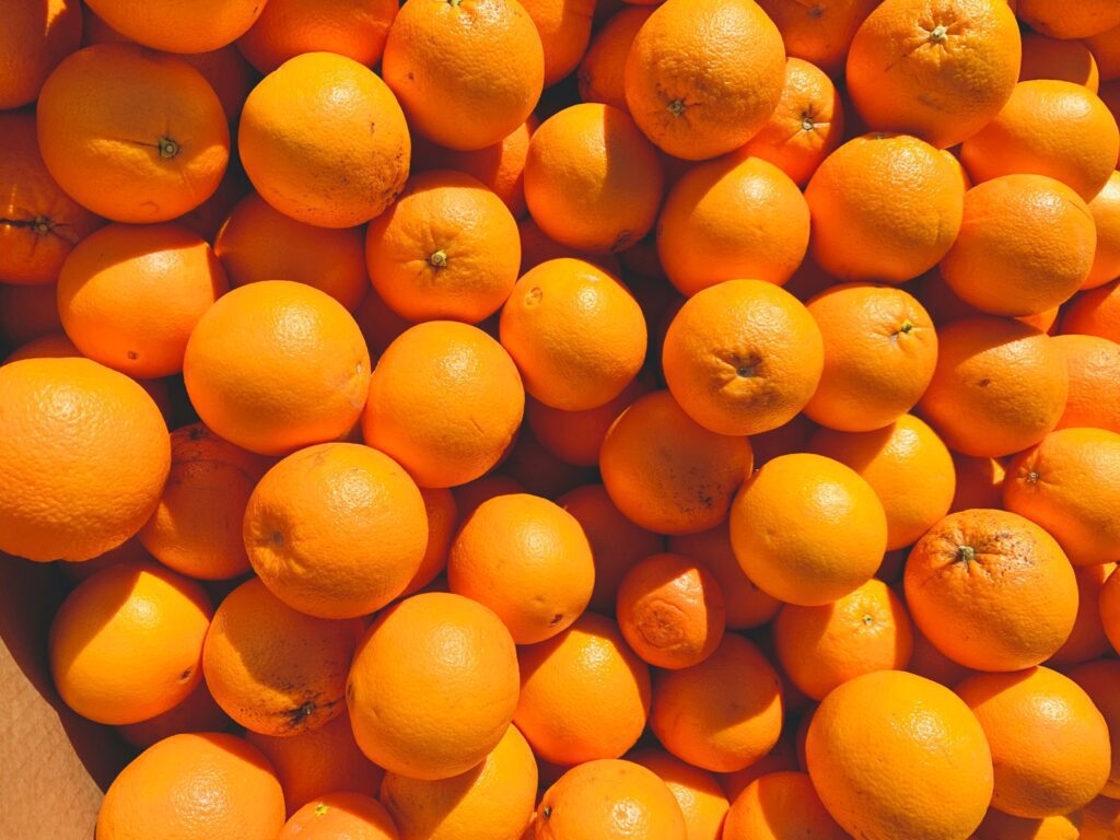Las naranjas son las frutas más consumidas